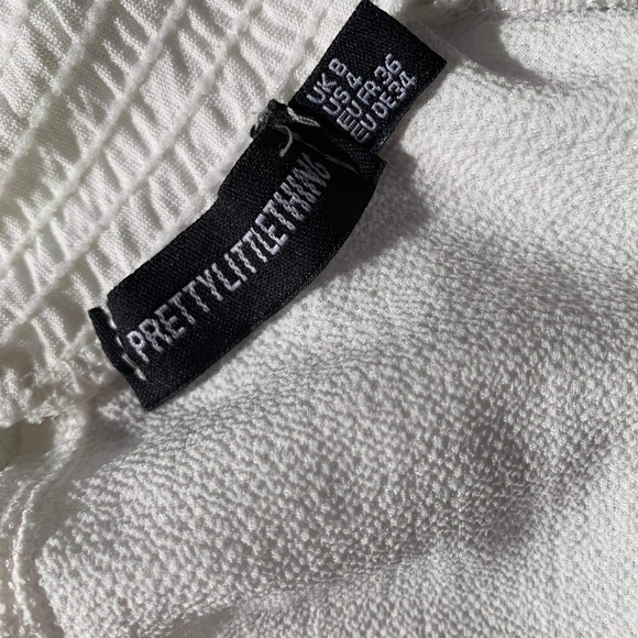 White Long Sleeve Blouse - Picture 3 of 3